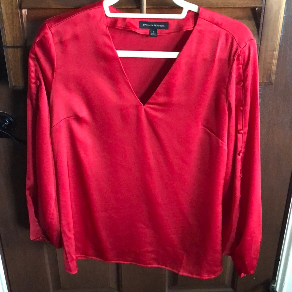 Nearly new red blouse!